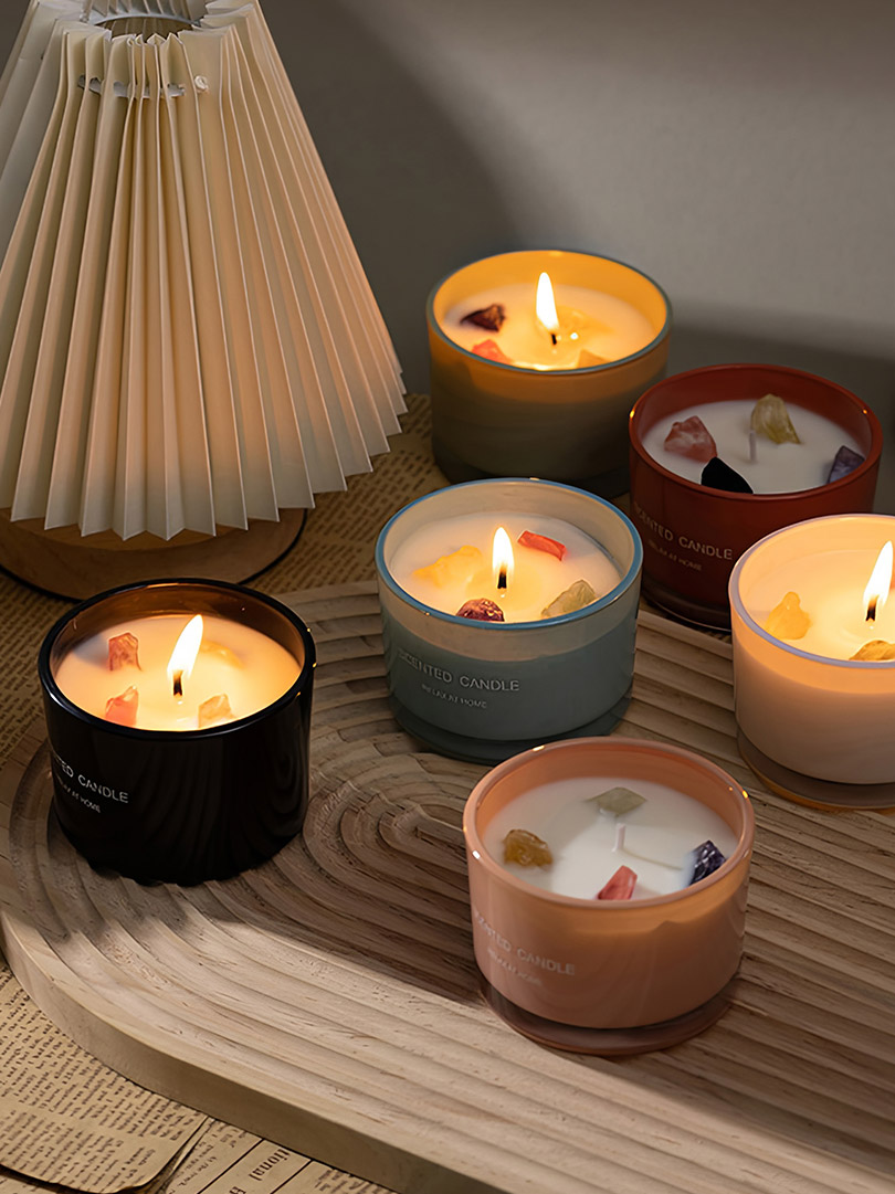 Lilin batu kristal wangian emosi dopamin