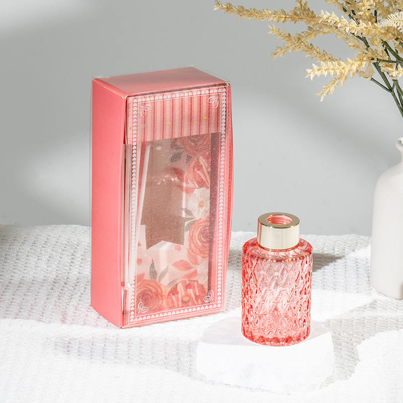 Penyebar buluh botol bulat Valantine-pengilang penyebar aroma rumah