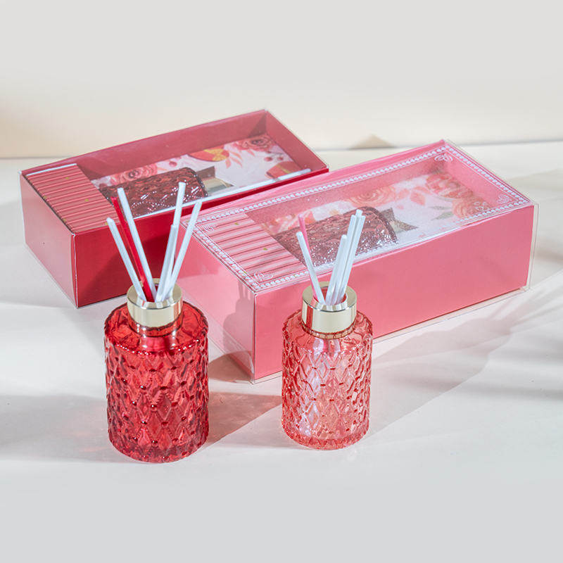 Penyebar buluh botol bulat Valantine-pengilang penyebar aroma rumah
