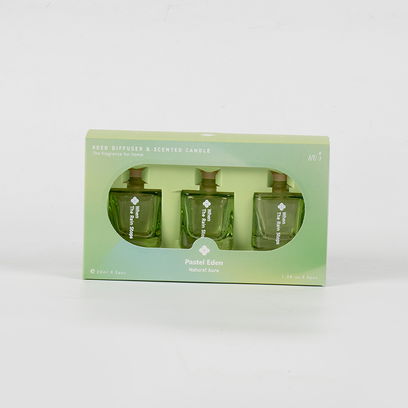 3PCS botol persegi reed diffuser set-3PCS aroma set