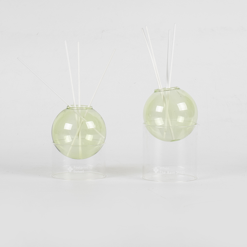 Tapak kaca jernih, aromaterapi gaya peresap jenis bola kaca