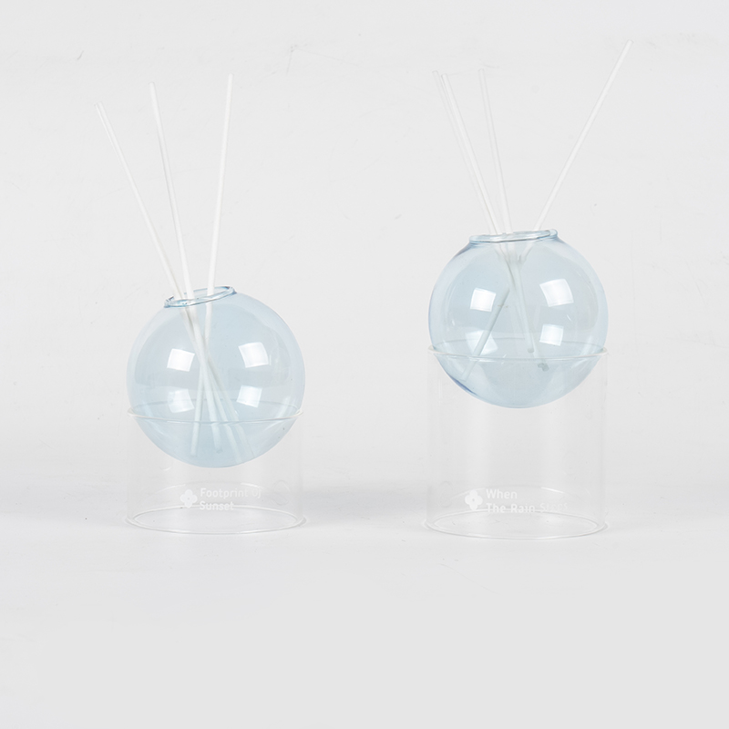 Tapak kaca jernih, aromaterapi gaya peresap jenis bola kaca