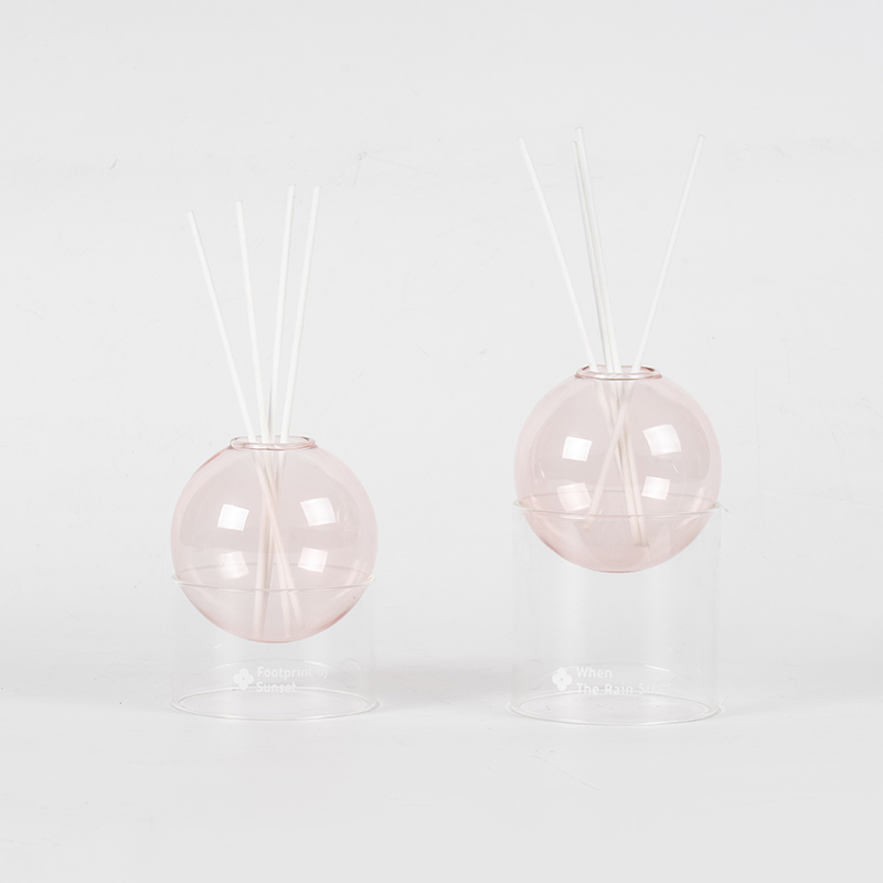 Tapak kaca jernih, aromaterapi gaya peresap jenis bola kaca