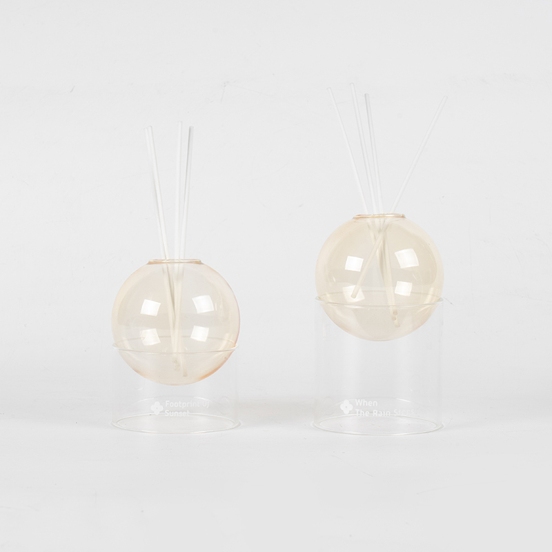 Tapak kaca jernih, aromaterapi gaya peresap jenis bola kaca