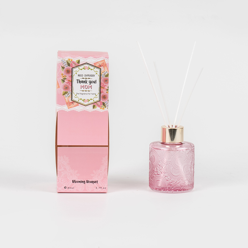 Mother'day Elegant glass bottle reed diffuser -Pengilang wangian rumah