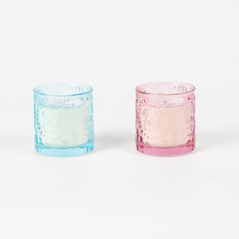 Lilin wangi botol kaca anggun Hari Ibu -pengeluar lilin lilin soya eko