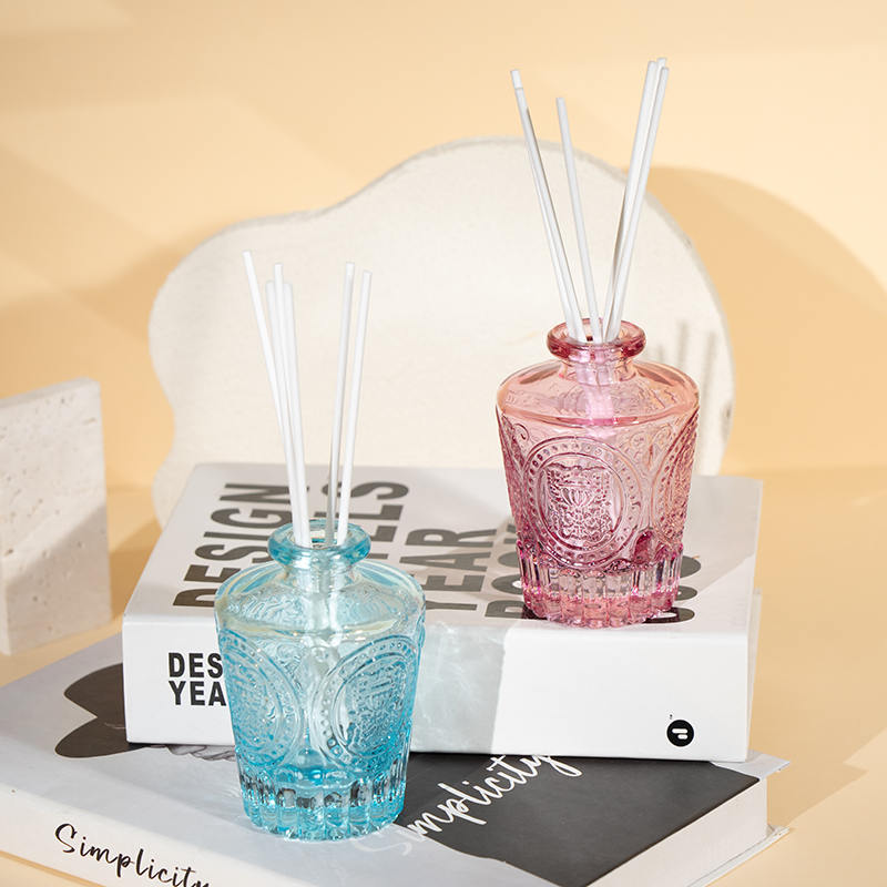 Penyebar buluh botol kaca bergaya hari ibu -penjual wangian rumah